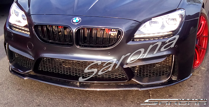 Custom BMW 6 Series  Coupe, Convertible & Sedan Front Bumper (2012 - 2016) - $980.00 (Part #BM-074-FB)